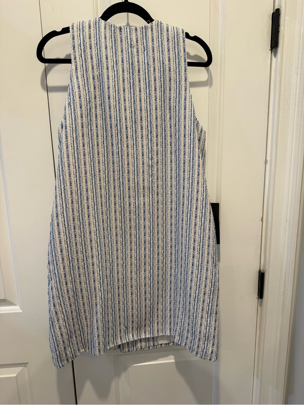 Tuckernuck Tweed striped Sleeveless Shift Dress in Blue and White - Picture 5 of 6